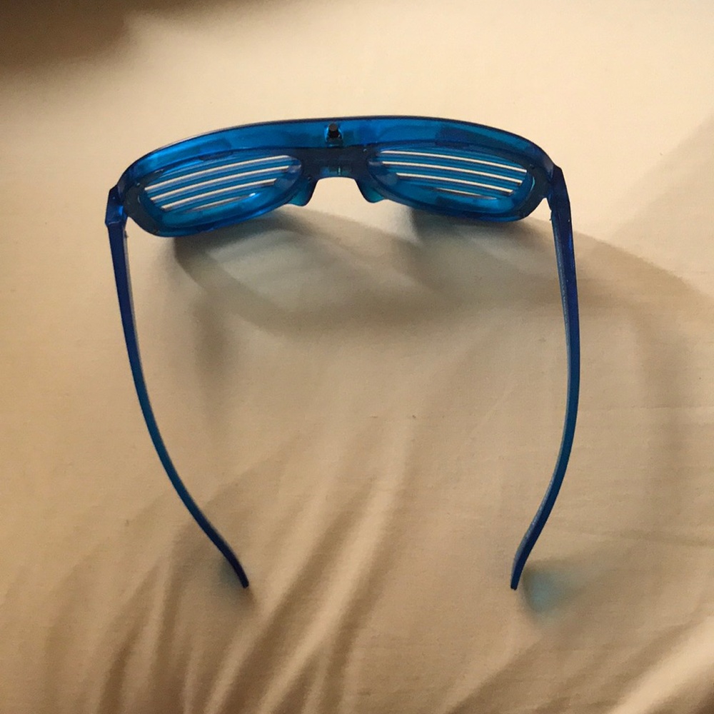 Blue Shutter Shades - Picture 2 of 4